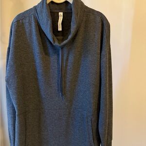 RBX Black Cowl Neck Pullover